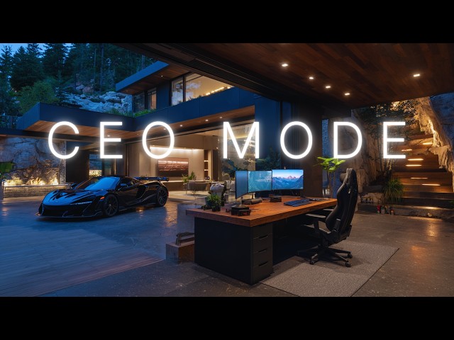 Deep Work Music – CEO Mode Workspace | Strategic Thinking, Deep Focus & High-Level Execution