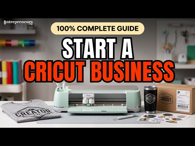 How to Start a Profitable Cricut Business in 12 Steps | Beginner Guide