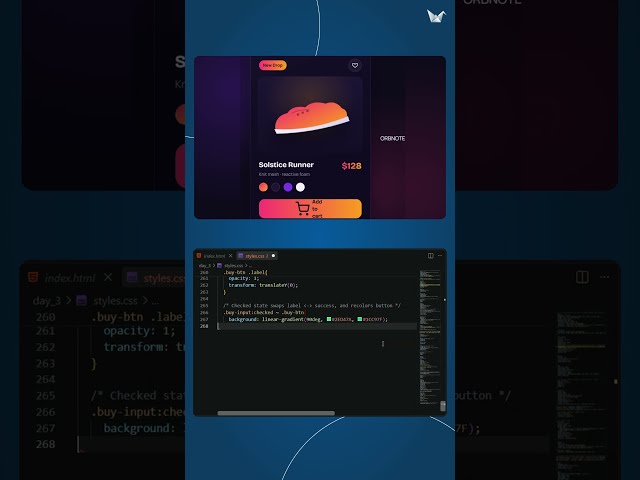 Rich Colour css ecommerce card | HTML , CSS, JS