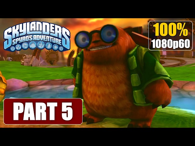 Skylanders: Spyro's Adventure | Part 5 – 100% Full Playthrough [1080p60 No Commentary]