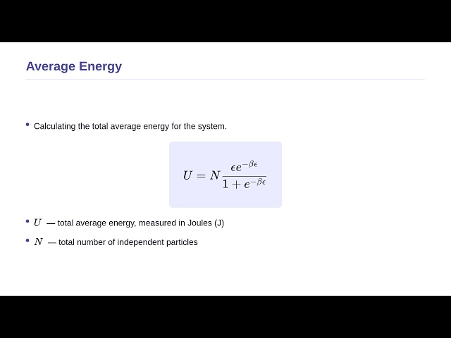 Statistical Mechanics - Finite Level System Thermodynamics