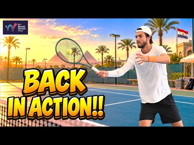 BACK IN ACTION IN ITF 25K! BACK INJURY UPDATE!!
