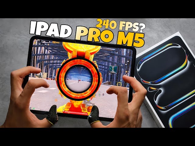 iPad Pro M5 | Sensivity Control And Best GamePlay 🤩🔥