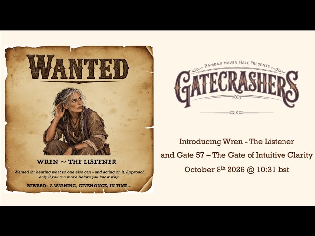 Gatecrashers -  Gate 57 – 8th October @ 10 31 BST