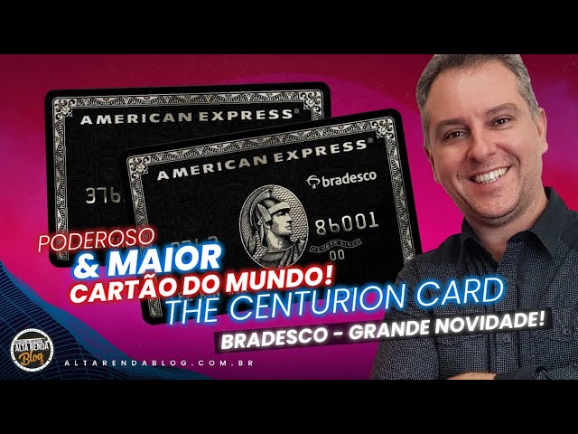 💳UMA GRANDE NOVIDADE PARA OS CLIENTES BRADESCO THE CENTURION CARD EM 2026! O MELHOR CARTÃO EM 2026