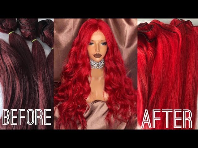 From DARK RED to BRIGHT RED Color Fix | Water Color Method