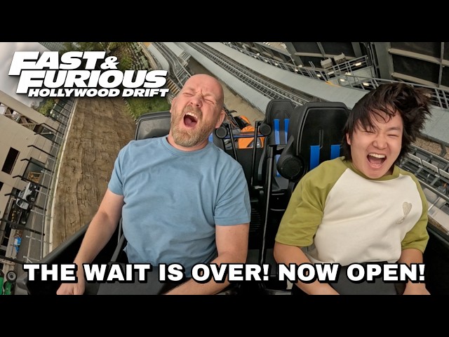 FAST & FURIOUS: HOLLYWOOD DRIFT IS OPEN! | Media Day POV + Opening Ceremony | Vlog #84 | 9/15/26