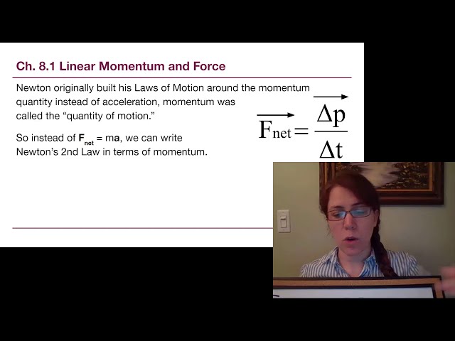 GRCC Physics 125 - Online Lecture - Chapter 8, Part 1