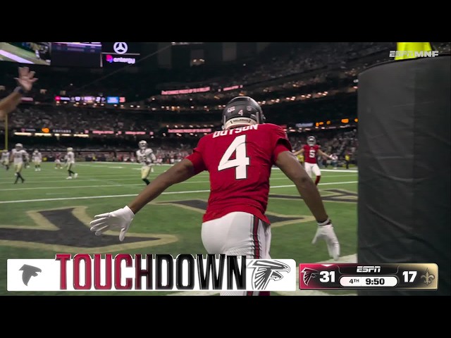 JAHAN DOTSON AND THE FALCONS ARE NOT LETTING UP