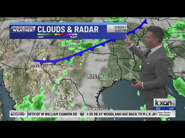 Triple digit heat ends soon with hints of a cold front | KXAN Forecast (September 15)