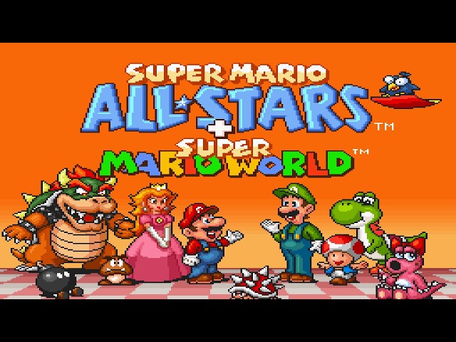 Super Mario All Stars + Super Mario World SMW Forest of Illusion (Beta Mix)