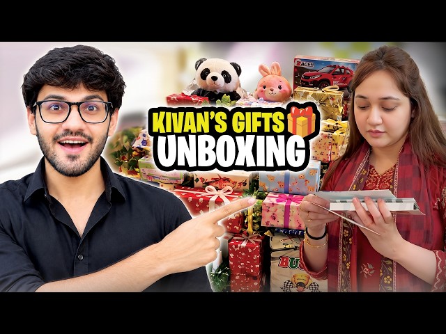 Kivan’s gift unboxing | car service after islamabad tour