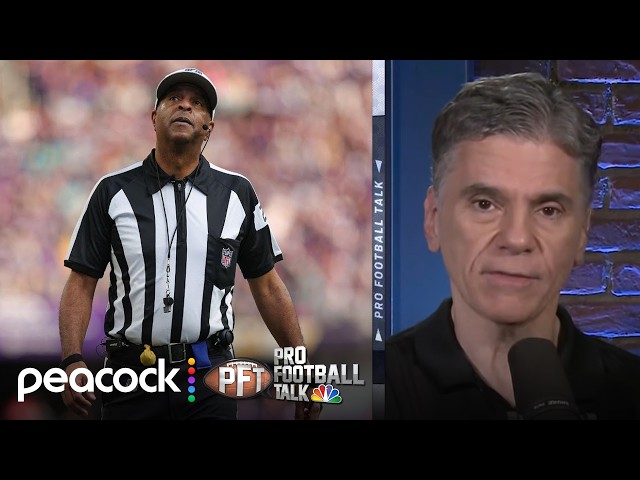 NFL suspends two officials for player interactions | Pro Football Talk | NFL on NBC