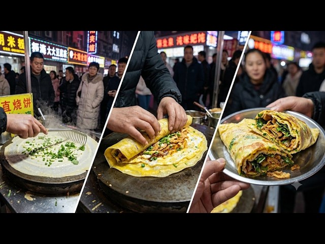 Stay and Watch the Best Street Food Cooking in China Live