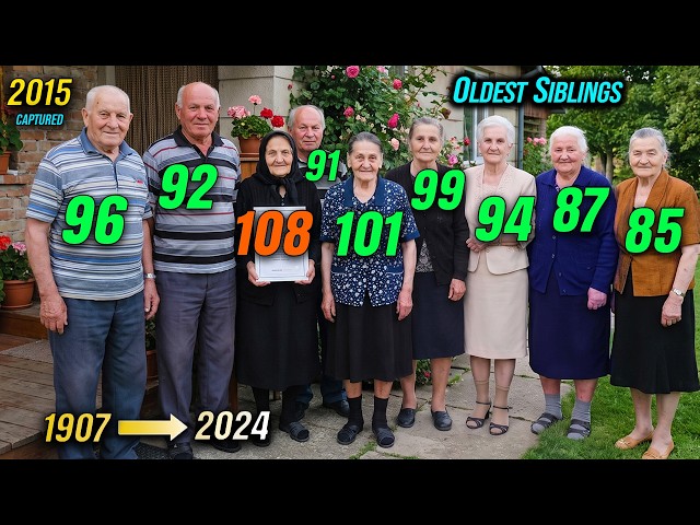 The Melis Family - 9 Siblings, 800+ Combined Years | Longevity Timeline