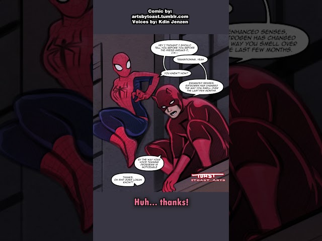 Petra Parker Meets Daredevil's Enhanced Senses #comicdub #voiceover #voiceacting #spiderman