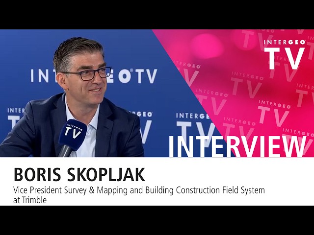 Trimble Smart Target, Maxwell 8 & Connected Construction with Boris Skopljak | INTERGEO TV