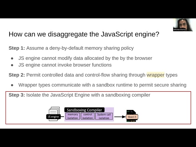 OSDI '26 - Mohabi: Disaggregating and Sandboxing the Firefox JavaScript Engine