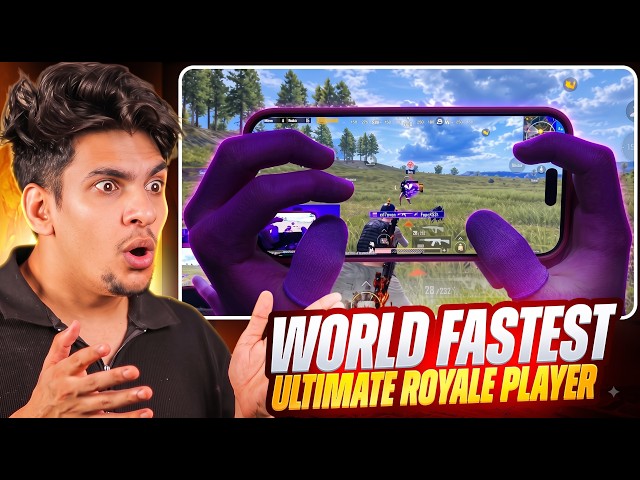 World’s No.1 Solo vs Squad Ultimate Royale Player 😱 EM7’s INSANE 1v4 Clutches | PUBG Mobile & BGMI