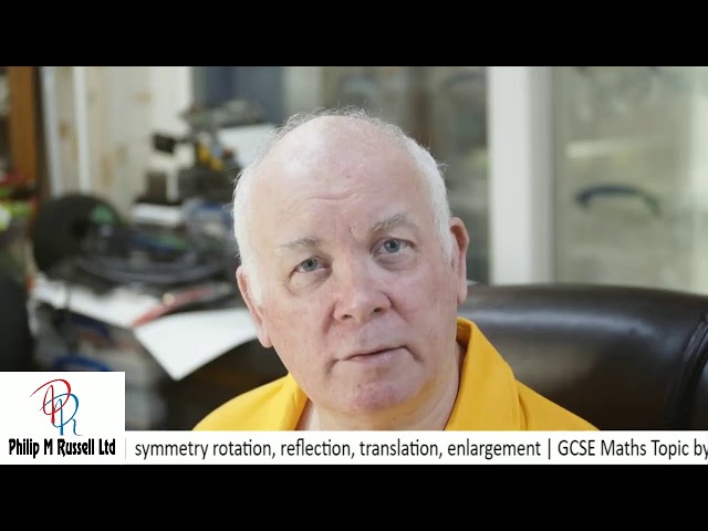 symmetry rotation, reflection, translation, enlargement | GCSE Maths Topic by Topic