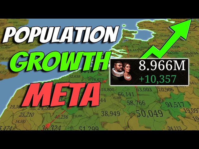The Ultimate Population Growth Guide in EU5 Patch 1.3
