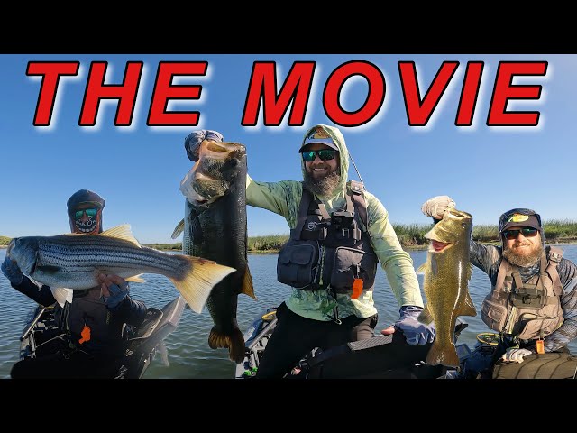 Kayak Bass Fishing the EPIC California Delta for Big Bass | The Movie