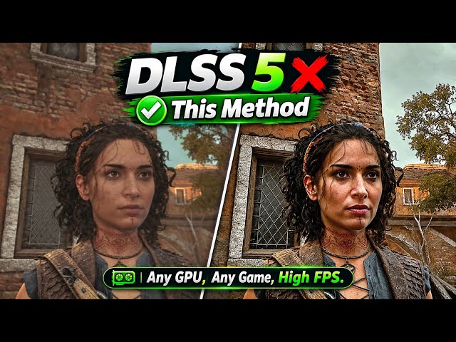 The Best DLSS 5 Alternative! This Method Makes Your Games Look Better