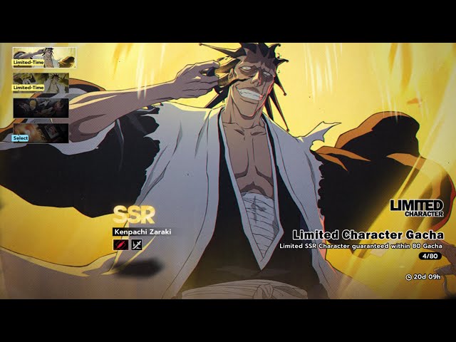 Bleach Soul Resonance: Kenpach Zaraki’s Summoning Video