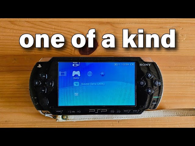 The PSP is a special console