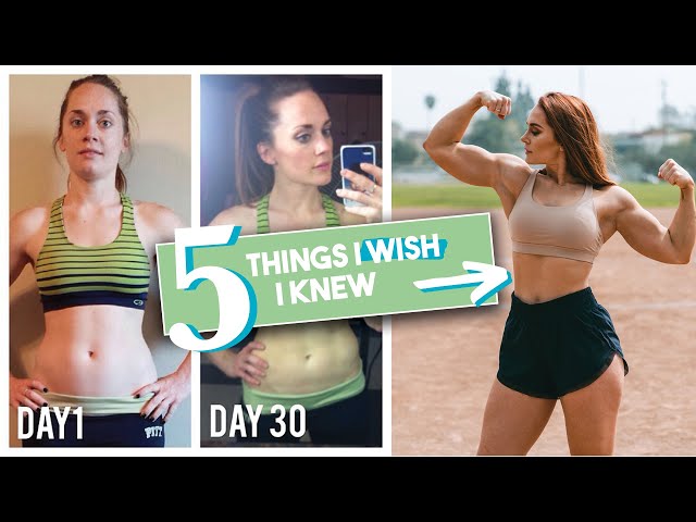 5 Things I Wish I Knew Before I Started Lifting Weights 💪🏻 Tips for Beginners 🏋🏻‍♀️