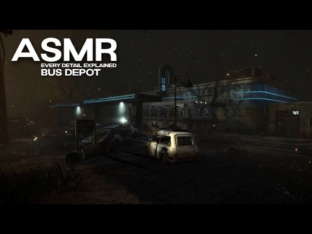 (ASMR) Call of Duty Zombies ~ Bus Depot [Relaxing Whispering & KBM Sounds]