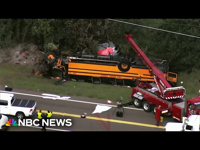 Deadly school bus crash in Florida
