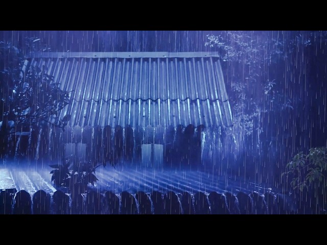 HEAVY RAIN & THUNDERSTORM SOUNDS 🌧️⛈️ Deep Sleep, Relaxation & Stress Relief