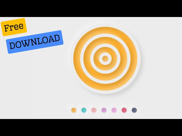 Neumorphic Loading Animation with HTML, CSS & JavaScript | ASMR Coding Tutorial