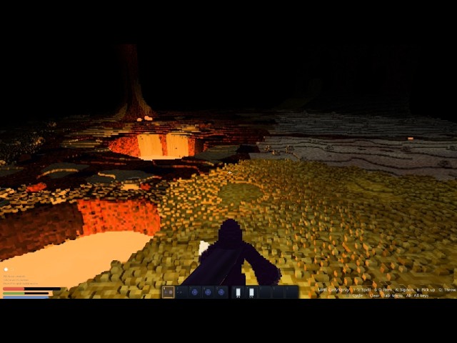 How graphics work in my 3D Noita-Like game, Grimorium!