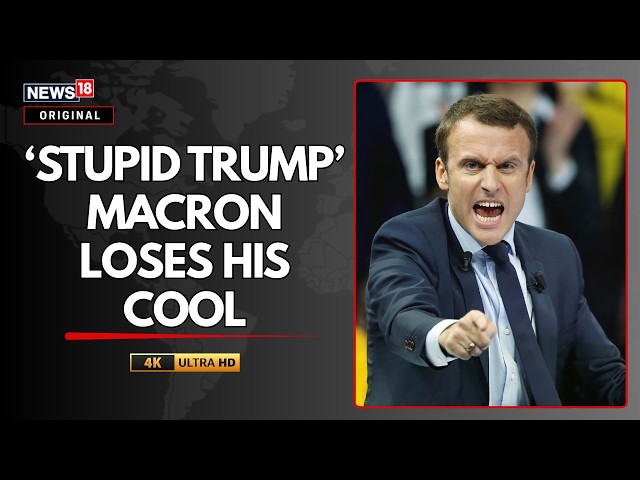 ‘Unacceptable, Stupid!’ Macron EXPLODES At Trump Over Muslim France Comments | French protests |N18G