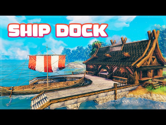 How to Build the Perfect Dock | Valheim 1.0