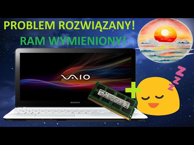 Replacing RAM in a Laptop - Sony VAIO Part 2