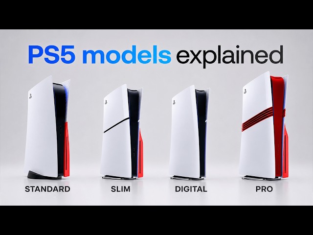 Все модели PS5: разбор | Standard против Digital, Slim и Pro