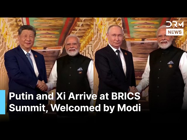 Modi Welcomes Putin and Xi Jinping at BRICS Summit as Global Powerhouses Gather in Delhi | AC1G