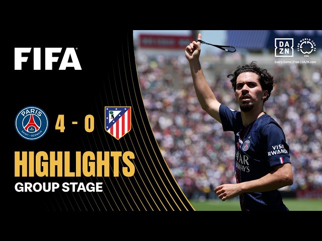 Paris Saint-Germain vs Atlético de Madrid Highlights | FIFA Club World Cup 2025