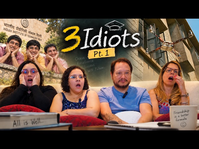 ALL IS WELL! ❤️ 3 Idiots | Brazilians Reaction (Pt. 1)