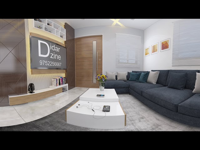 3ds max interior 360 degree view by Didar Khan