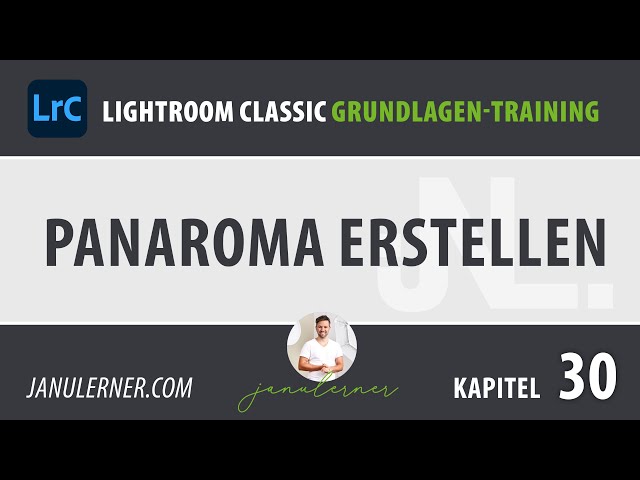 How to Create a Panorama – Adobe Lightroom Tutorial