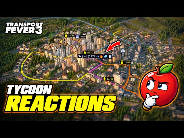 Transport Fever 3 Tycoon Mode: Deep Dive Reaction!