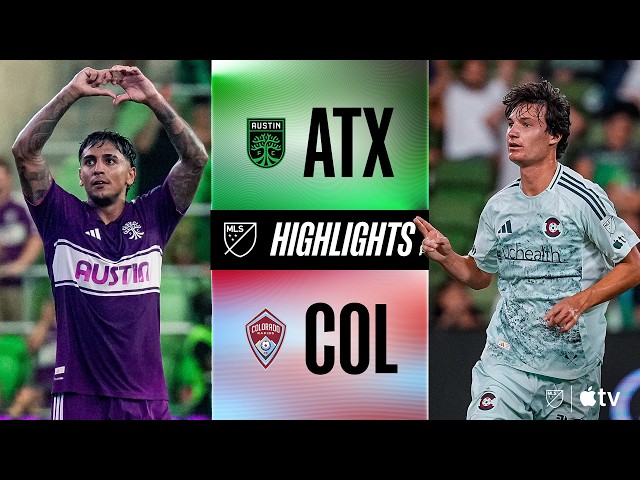Austin FC vs. Colorado Rapids | Full Match Highlights | TIGHT ONE IN TEXAS!