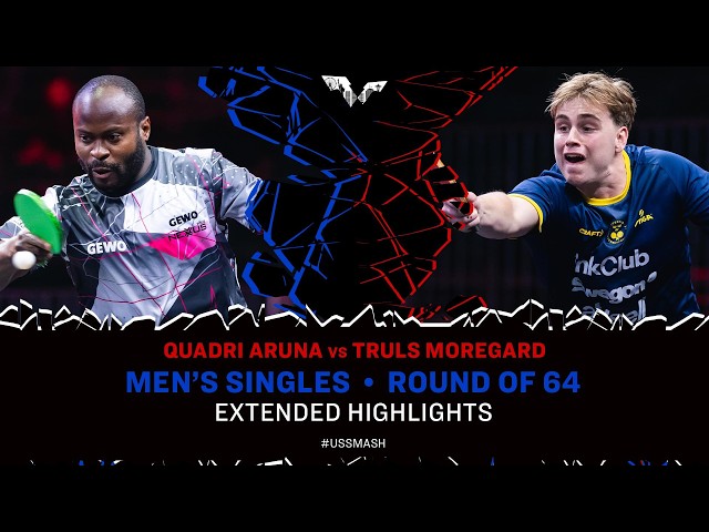 Quadri Aruna vs Truls Moregard | Extended Highlights | MS R64 | #USSmash 2026