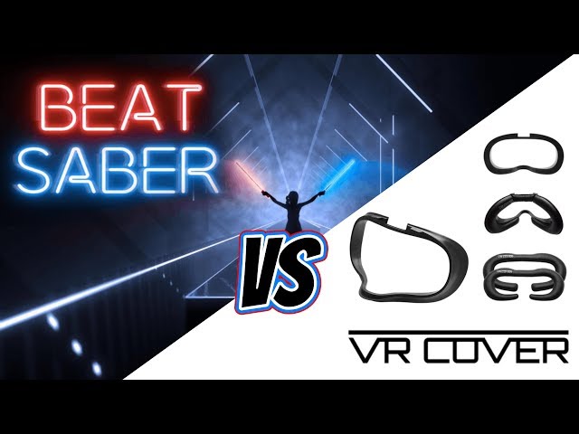 Oculus META Quest VR Cover facial replacement review with Beat Saber - Part 1