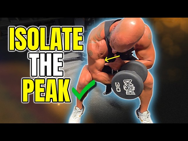 Why Your Biceps Aren't Growing: Concentration Curl Tips