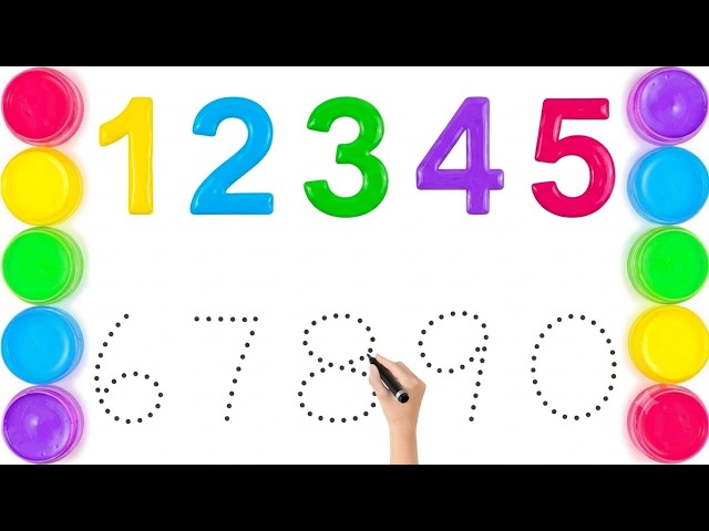 Numbers 1–10,  ABC ,  & 2D Shapes | Early Learning for Kids